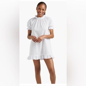 Hill House White Mini Dress